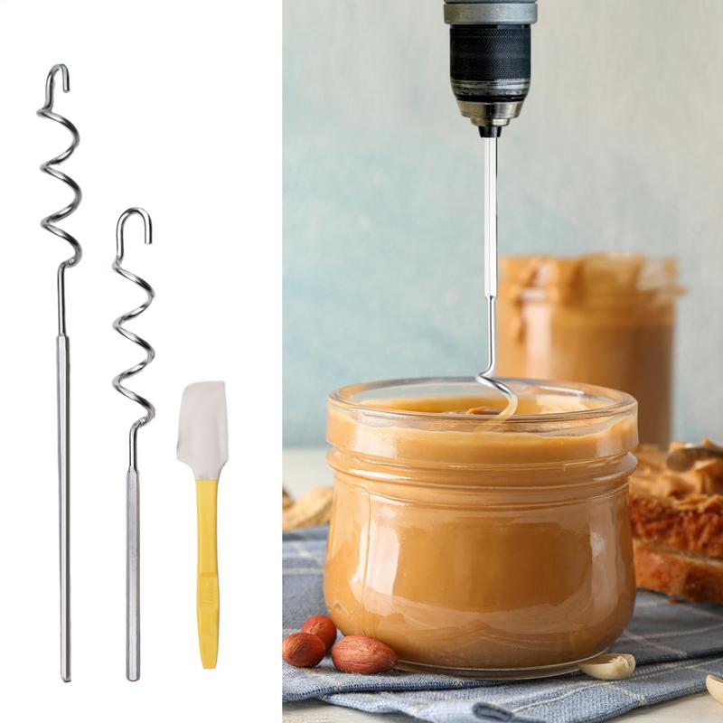 Kitchen Gadgets Mixer - الفولاذ المقاوم للصدأ الجوز زبدة خلاط