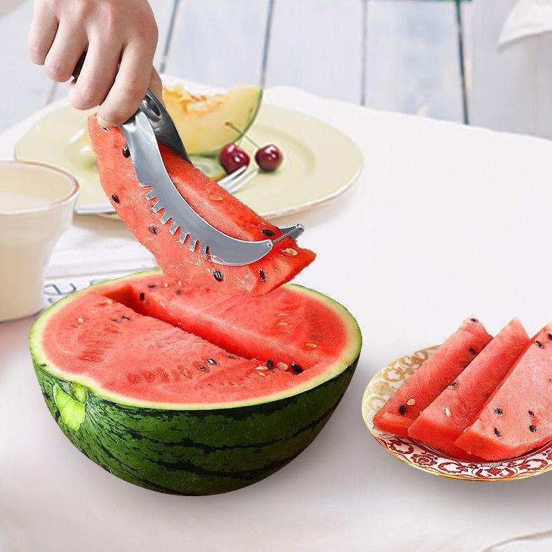 Watermelon Slicer Cutter - أداة تقطيع البطيخ من الفولاذ المقاوم