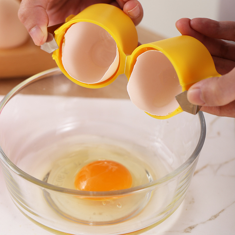 Egg Separator Tool - مقشرة قشر البيض، خفاقة البيض، فاصل