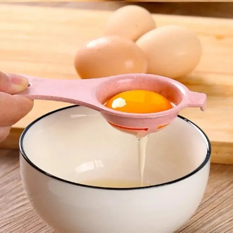 Egg Separator Tool - 1/2/3/4 قطع فاصل بياض البيض وفلتر