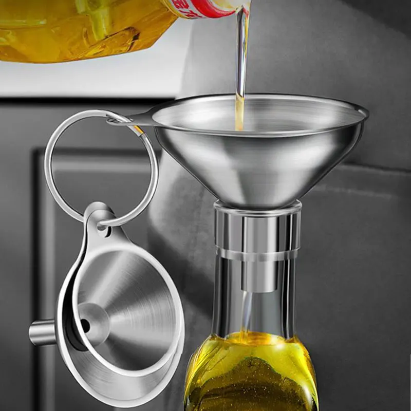 Kitchen Gadgets Small - 3 قطعة مجموعة قمع المطبخ الفولاذ