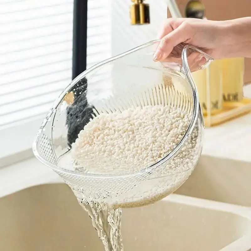 Kitchen Gadgets Gift - أداة غسيل المطبخ، فلتر غسيل الأرز،