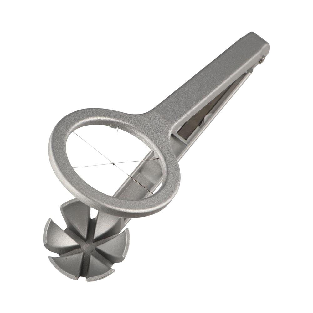 Egg Separator Tool - سبائك الألومنيوم دليل قطاعة البيض المحمولة
