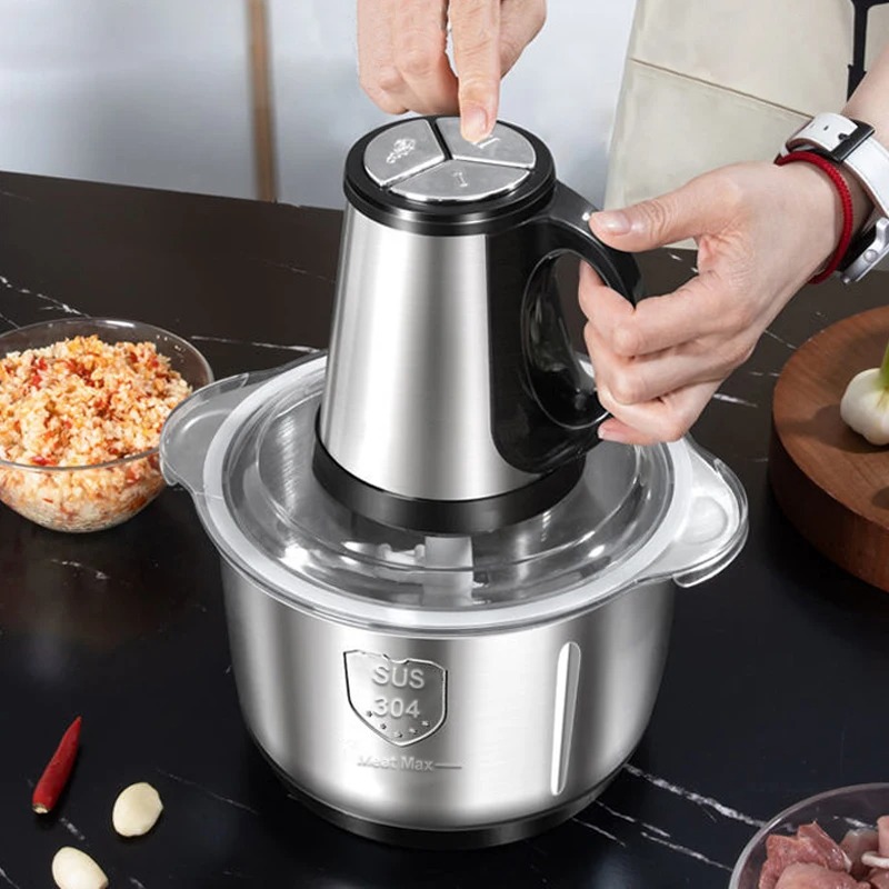 Kitchen Gadgets Electric - 304 الفولاذ المقاوم للصدأ مفرمة اللحم