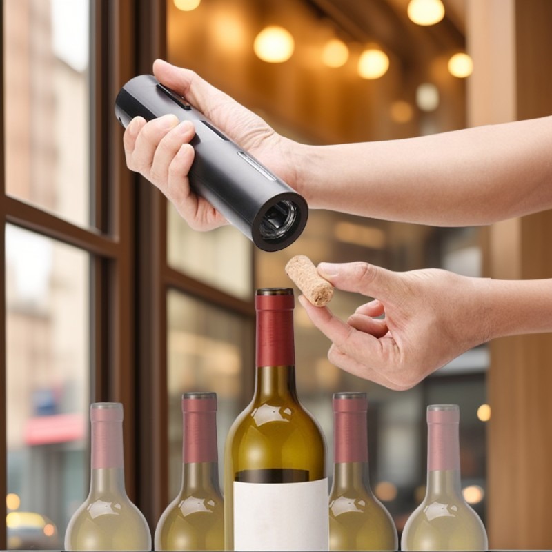 Kitchen Gadgets Electric - فتاحة زجاجات كهربائية للنبيذ الأحمر مع