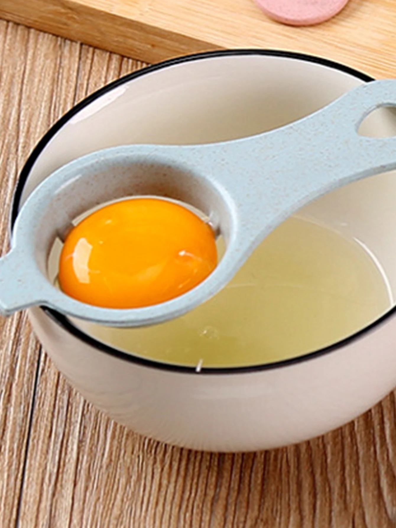 Egg Separator Tool - فاصل فلتر بياض البيض وصفار البيض