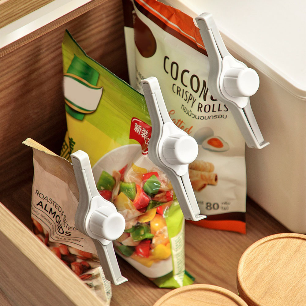 Kitchen Gadgets Small - مشابك عزل أكياس الطعام مع فوهات
