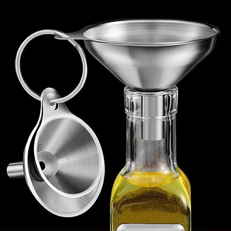 3/5 قطعة قمع المطبخ الفولاذ ال - مراجعة Kitchen Gadgets Small وسعره