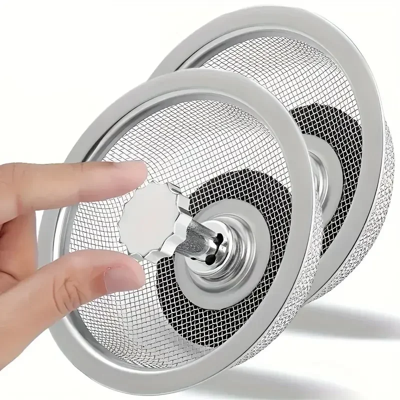2 مجموعة مصفاة حوض المطبخ مع م - مراجعة Kitchen Gadgets Gift وسعره