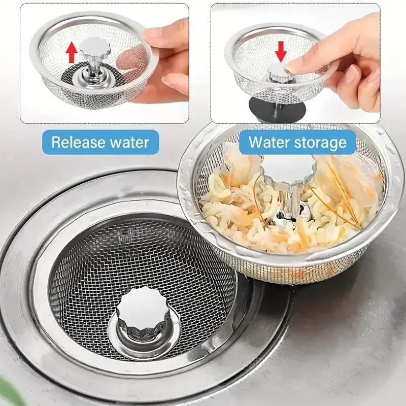 2 مجموعة مصفاة حوض المطبخ مع م - مراجعة Kitchen Gadgets Gift وسعره