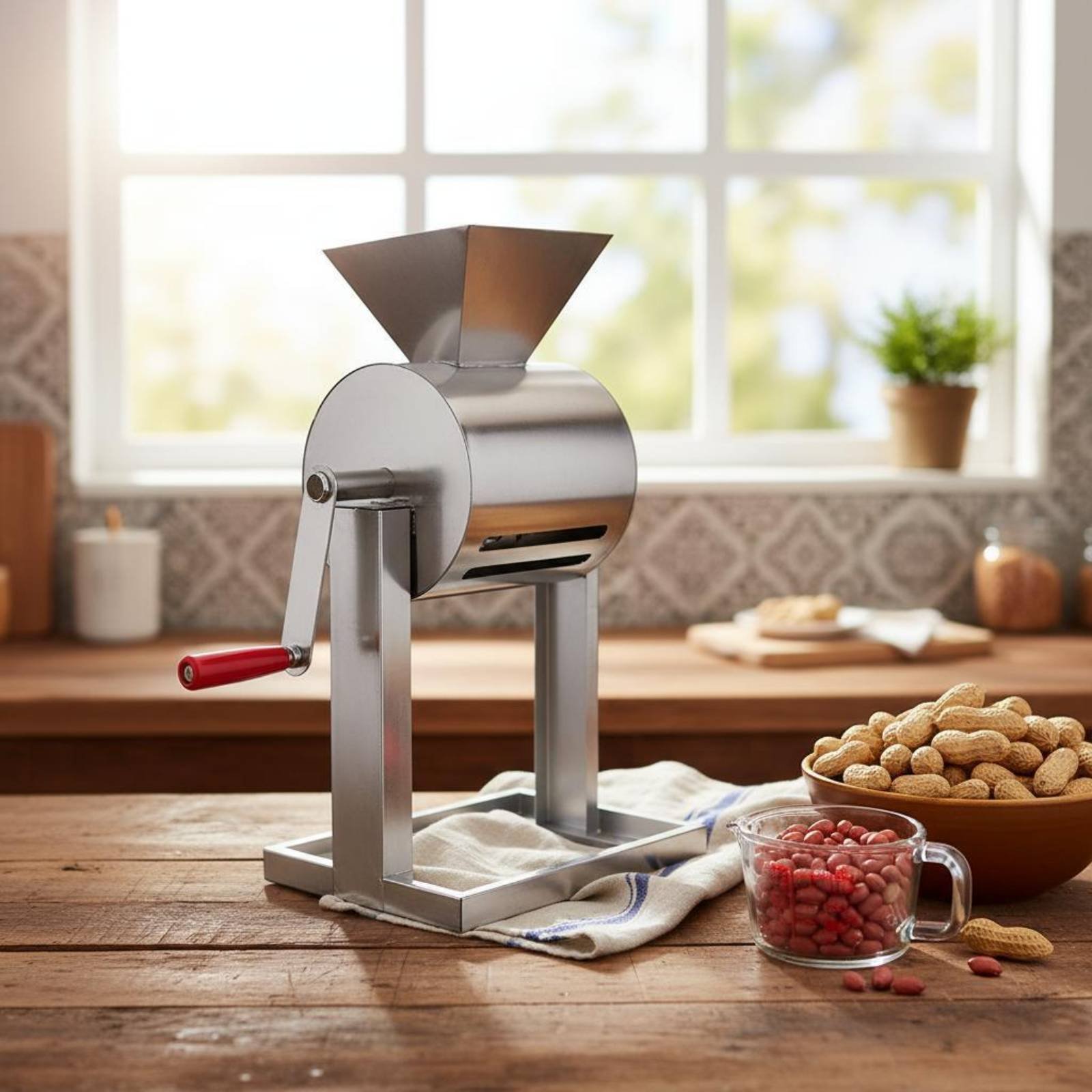 آلة تقشير الفول السوداني اليدو - مراجعة Kitchen Gadgets New Products وسعره