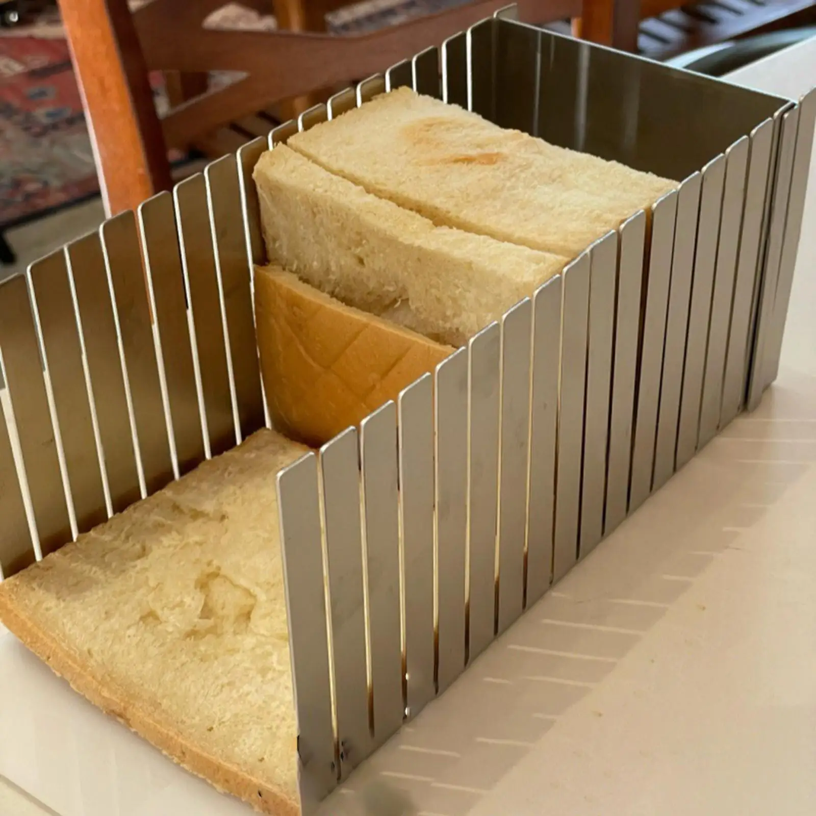 قطاعة خبز من الفولاذ المقاوم ل - مراجعة Kitchen Gadgets Guide وسعره