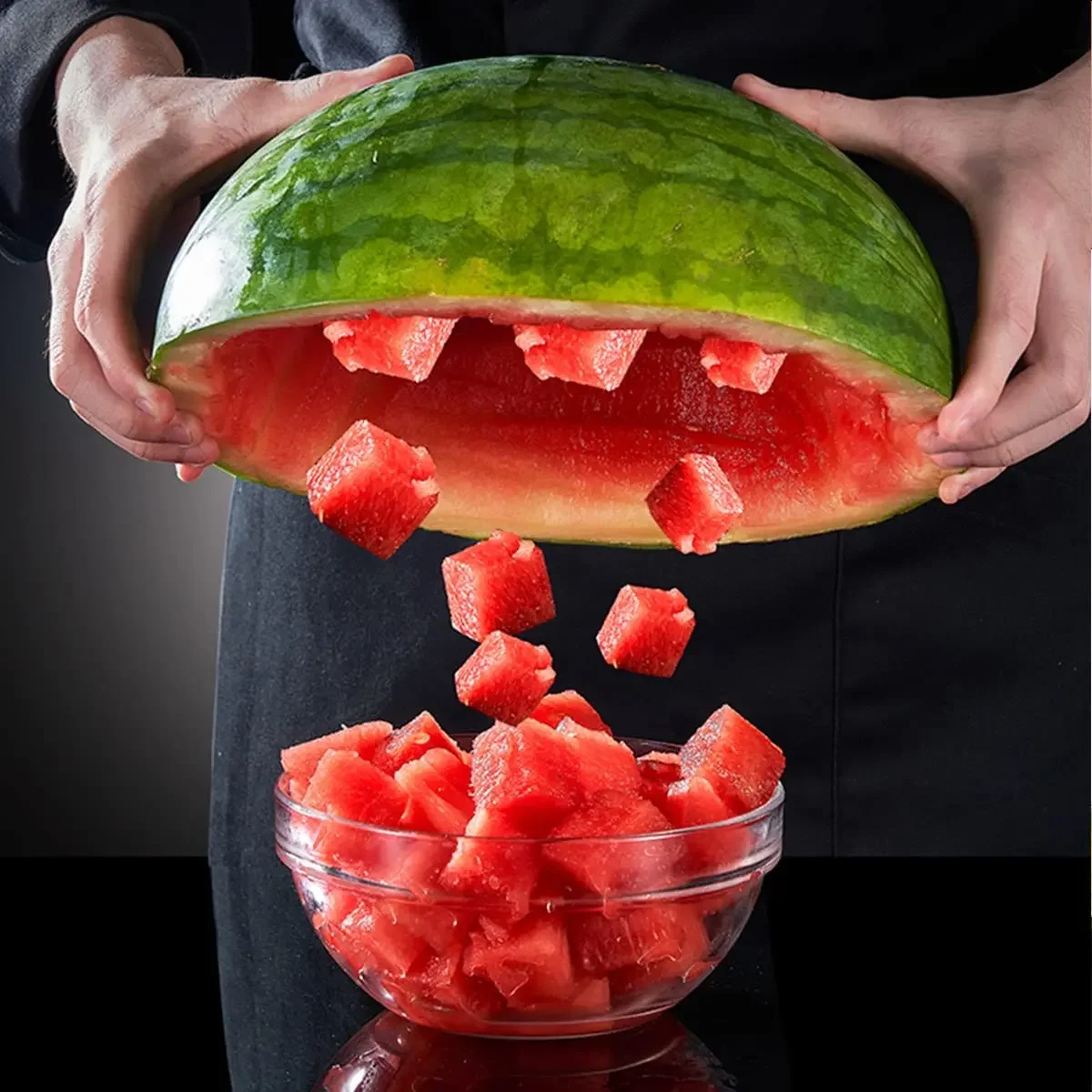 سكين البطيخ من الفولاذ المقاوم - مراجعة Watermelon Slicer Cutter وسعره