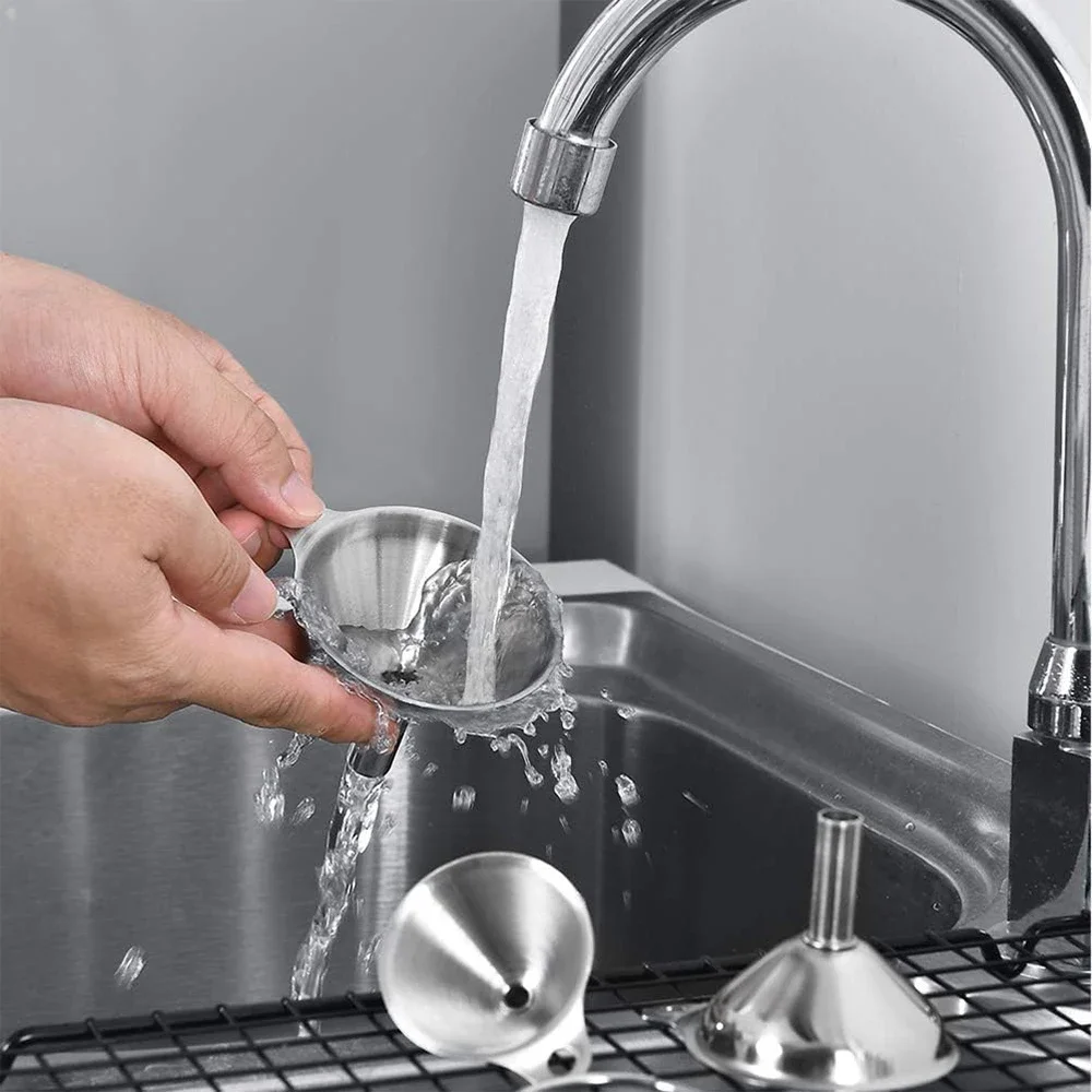 3 قطعة مجموعة قمع المطبخ الفول - مراجعة Kitchen Gadgets Small وسعره