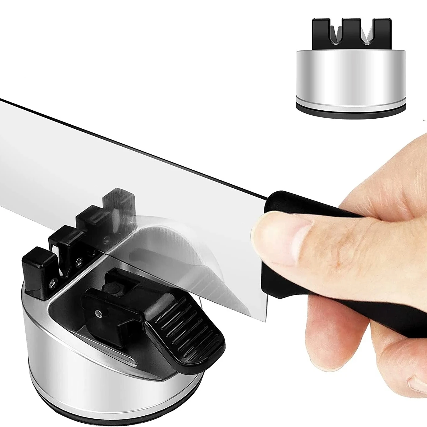 مبراة سكاكين جديدة بدون استخدا - مراجعة Kitchen Hand Gadgets وسعره