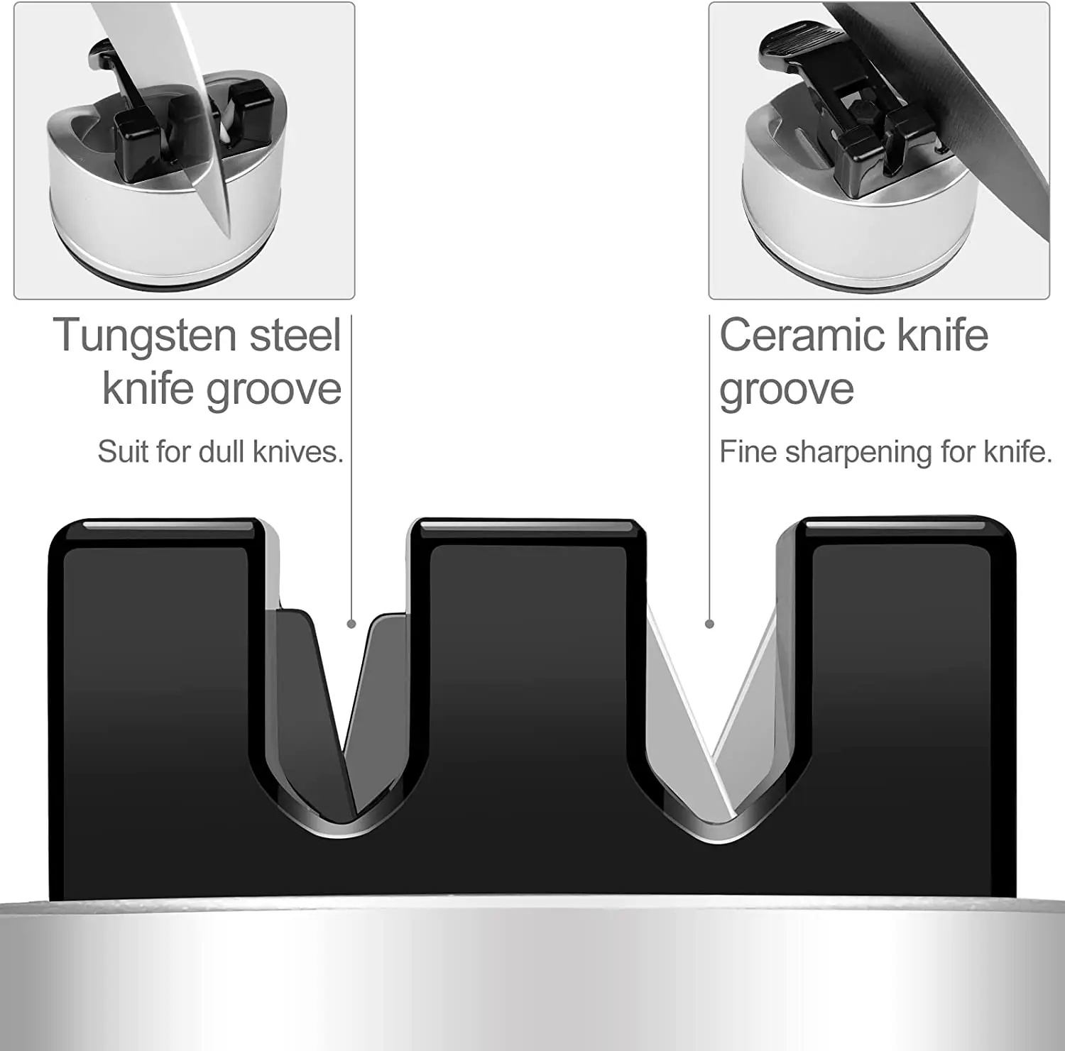 مبراة سكاكين جديدة بدون استخدا - مراجعة Kitchen Hand Gadgets وسعره