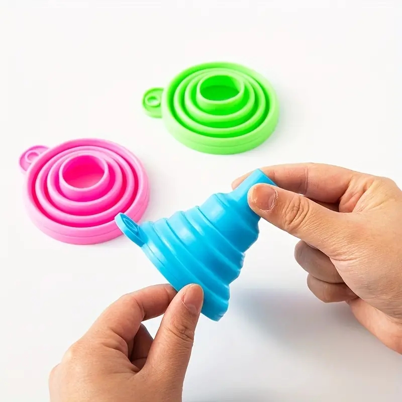 قمع سيليكون قابل للطي متعدد ال - مراجعة Kitchen Gadgets Small وسعره