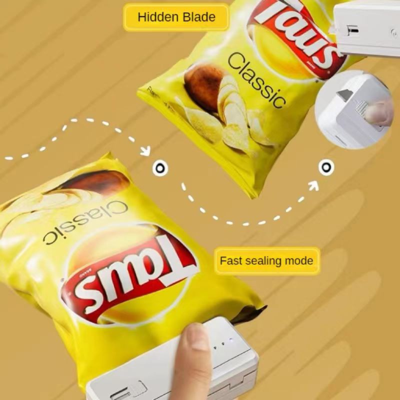 2 في 1 آلة الختم المحمولة الصغ - مراجعة Kitchen Gadgets Small وسعره