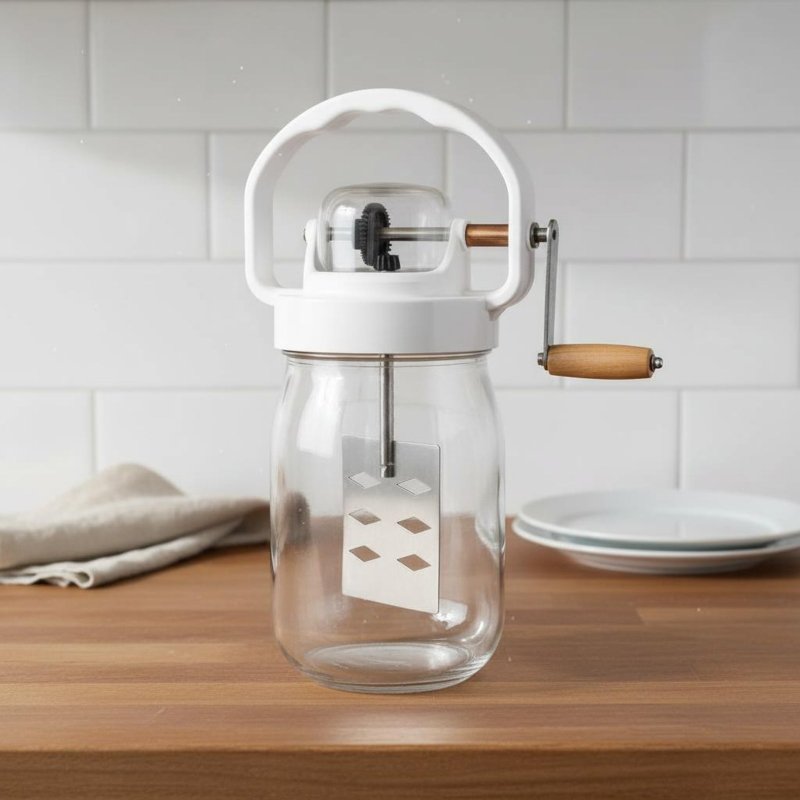 مخفقة زبدة يدوية سهلة التنظيف، - مراجعة Kitchen Gadgets Mixer وسعره
