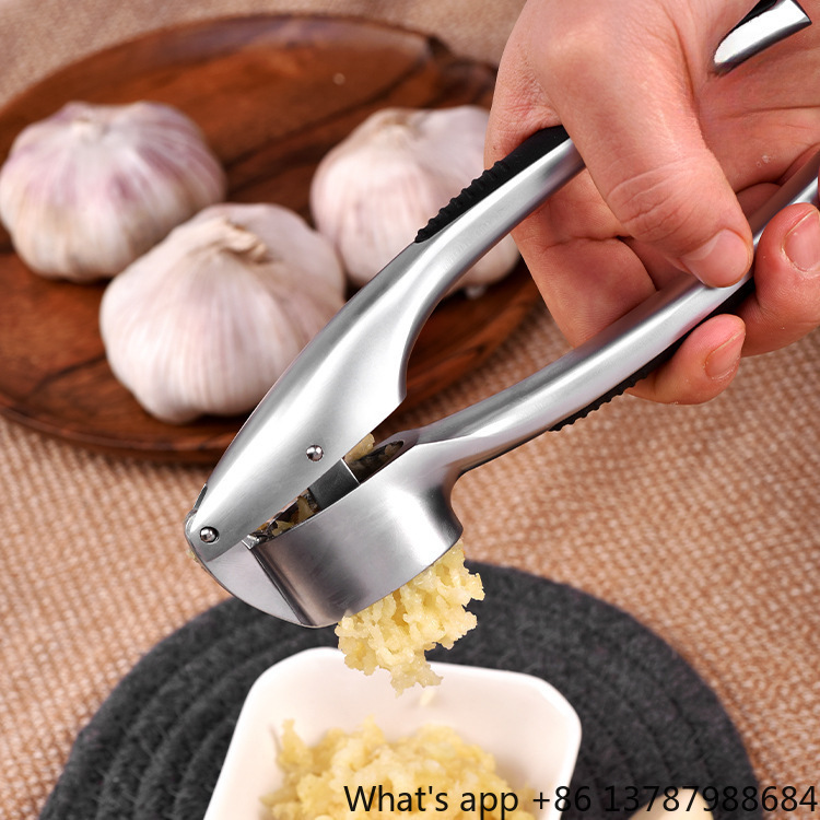 عصارة ثوم يدوية من سبيكة الزنك - مراجعة Kitchen Hand Gadgets وسعره