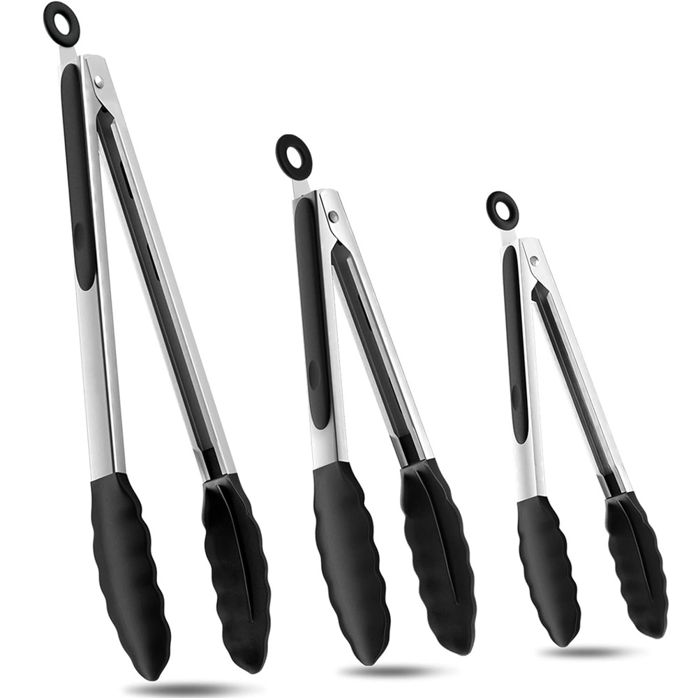 سيليكون شواء شواء ملقط المطبخ  - مراجعة Kitchen Gadgets Gift وسعره