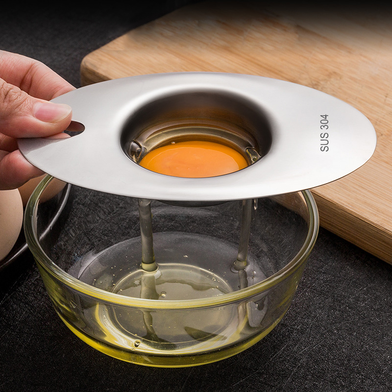 الفولاذ المقاوم للصدأ البيض ال - مراجعة Egg Separator Tool وسعره