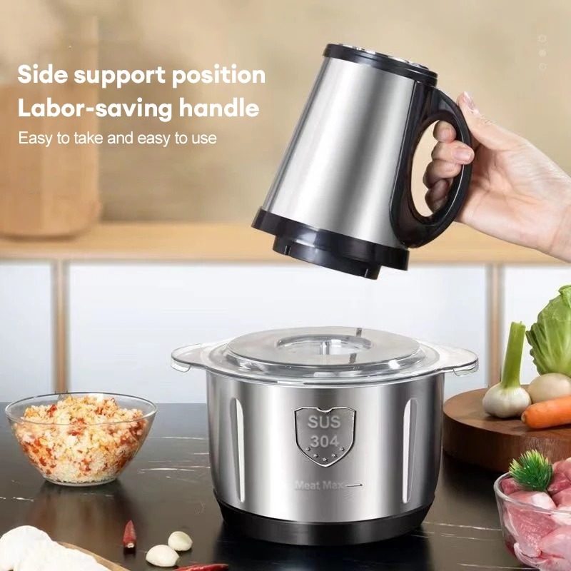 304 الفولاذ المقاوم للصدأ مفرم - مراجعة Kitchen Gadgets Electric وسعره