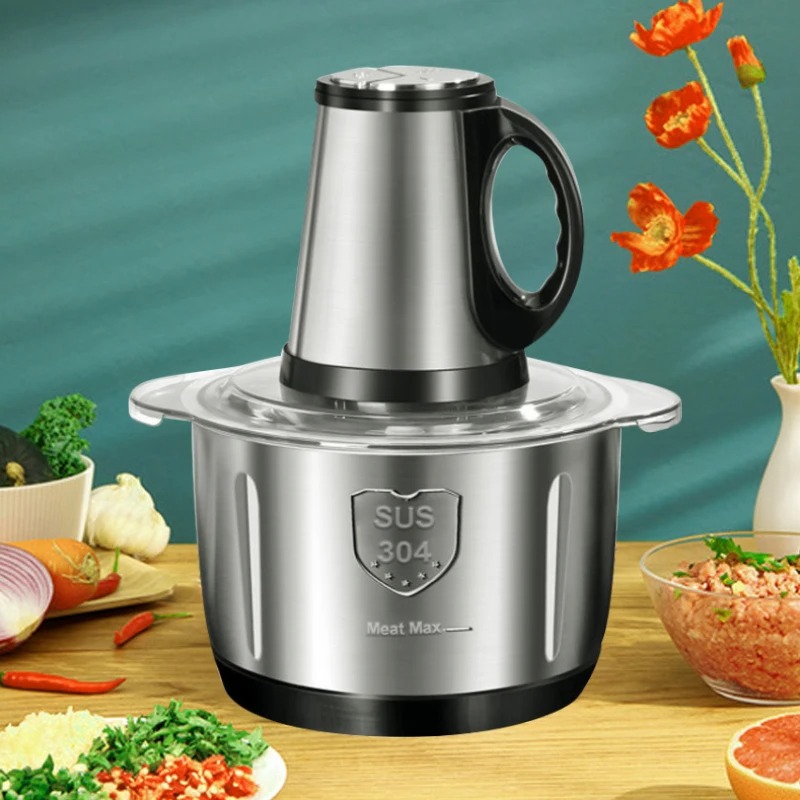 304 الفولاذ المقاوم للصدأ مفرم - مراجعة Kitchen Gadgets Electric وسعره