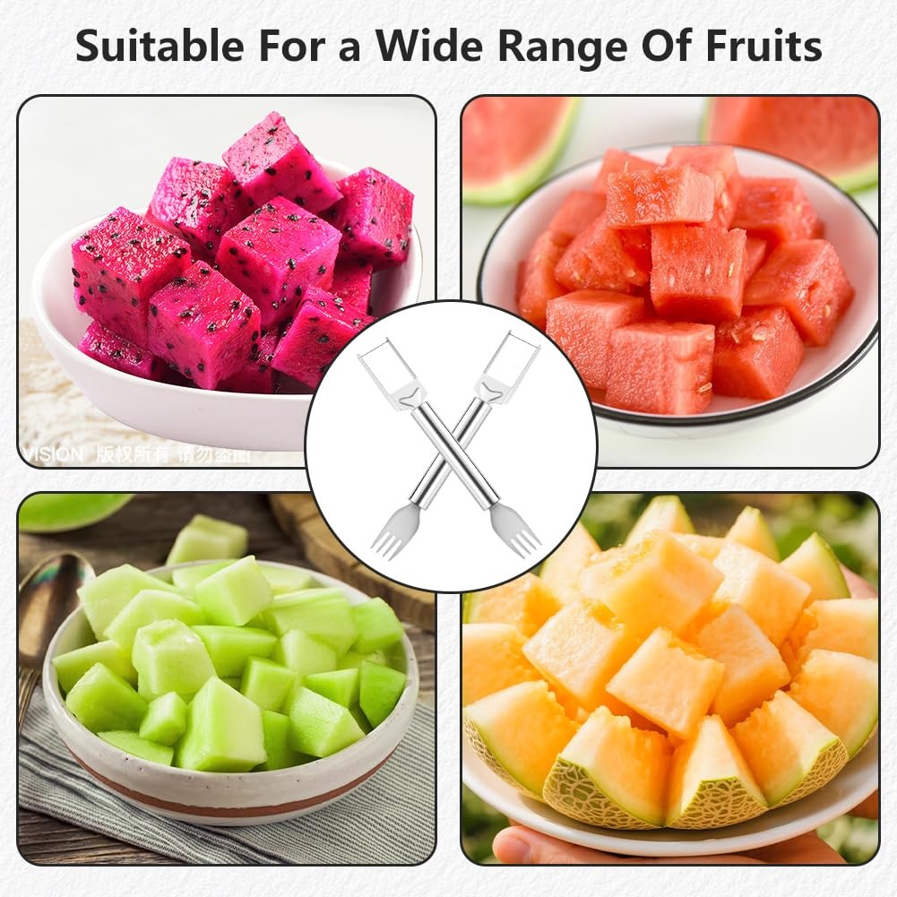 أداة تقطيع الفواكه 2 في 1 من ا - مراجعة Watermelon Slicer Cutter وسعره