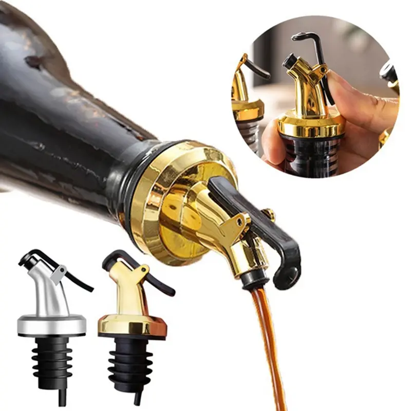 أغطية زجاجات زيت الزيتون الذهب - مراجعة Kitchen Gadgets Gold وسعره