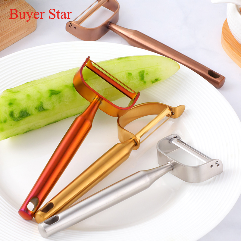جديد الذهب الفاكهة مقشرة جهاز  - مراجعة Kitchen Gadgets Gold وسعره