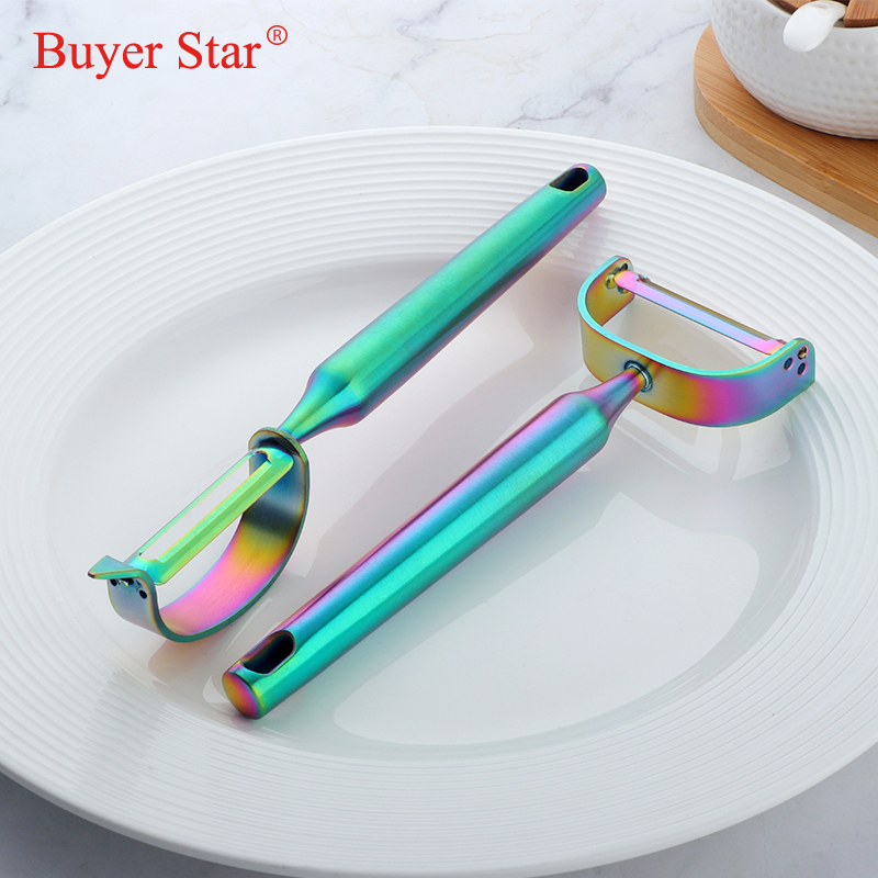 جديد الذهب الفاكهة مقشرة جهاز  - مراجعة Kitchen Gadgets Gold وسعره