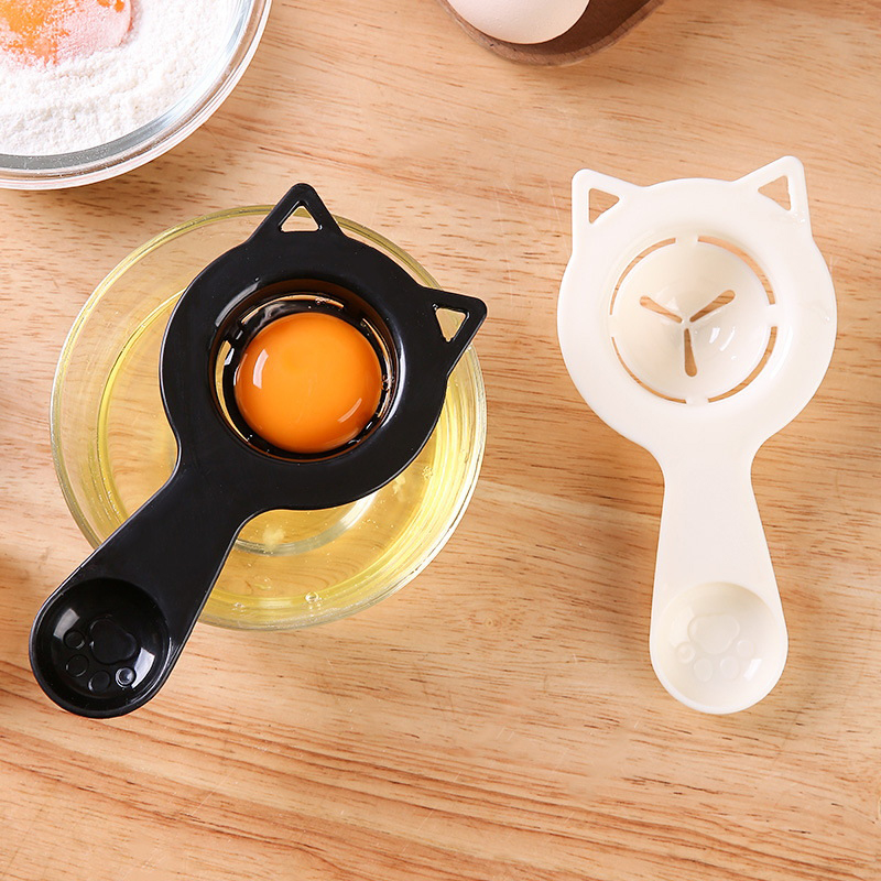 1 قطعة 2 في 1 لطيف الكرتون الق - مراجعة Egg Separator Tool وسعره