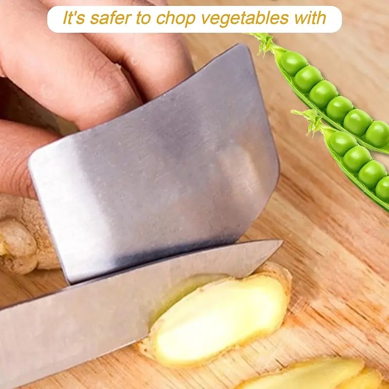1-6 قطع واقي أصابع من الفولاذ  - مراجعة Kitchen Hand Gadgets وسعره