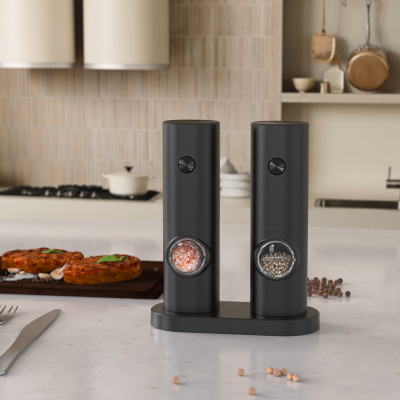مطحنة فلفل وملح كهربائية CROSI - مراجعة Kitchen Gadgets Electric وسعره