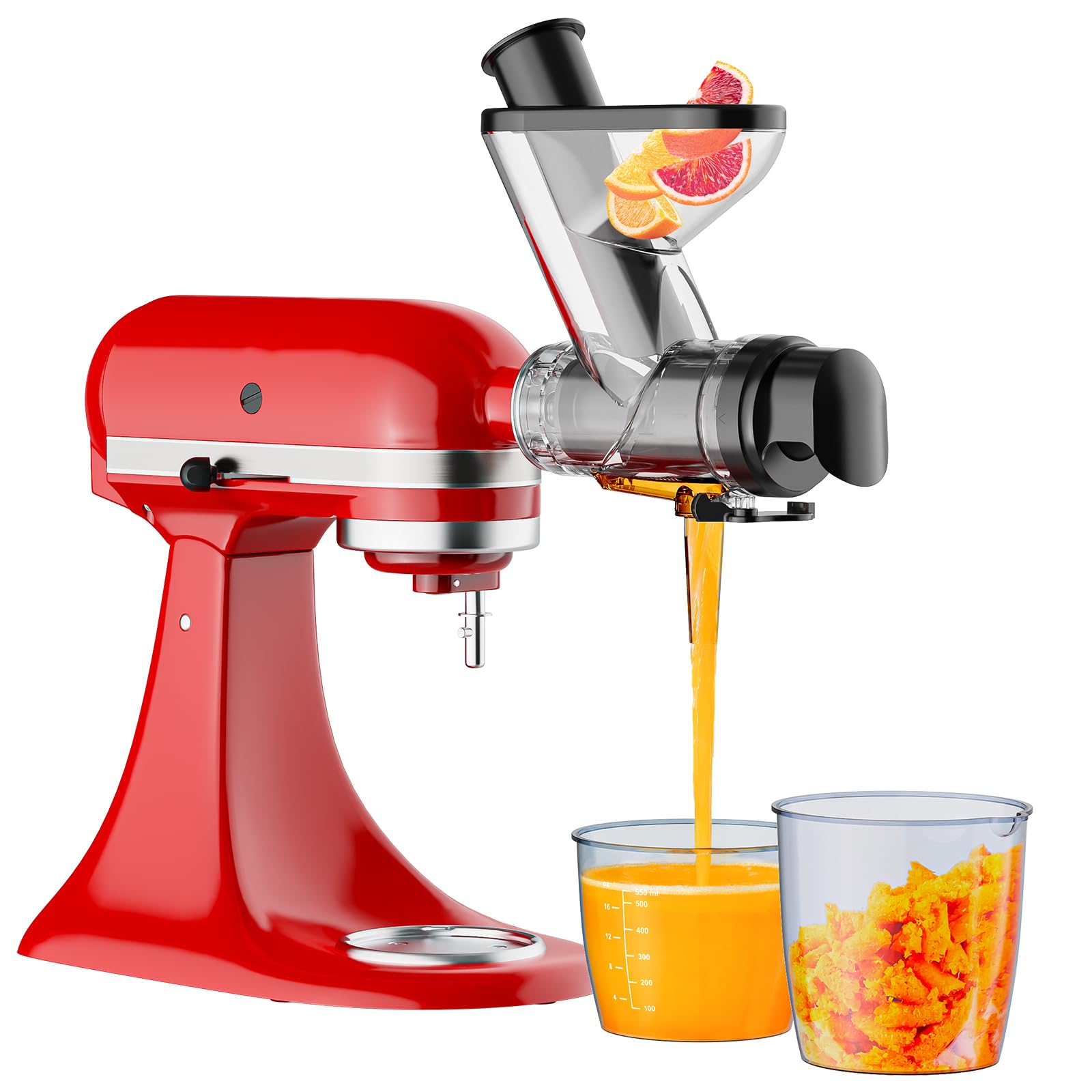 ملحق عصارة بالضغط البارد البطي - مراجعة Kitchen Gadgets Mixer وسعره