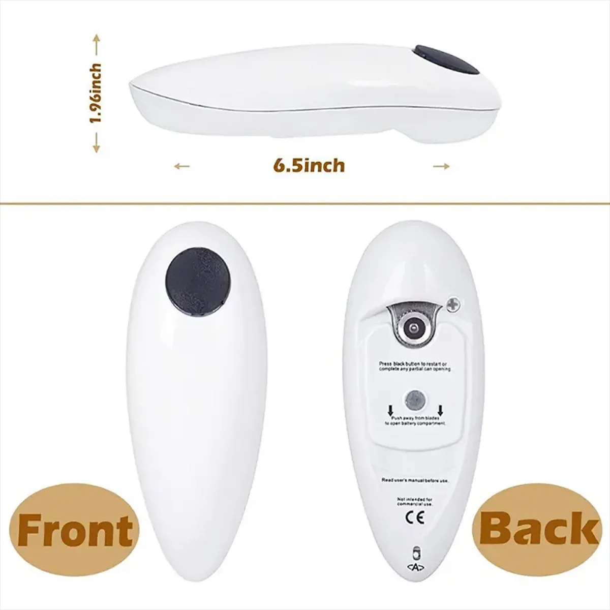 فتاحة علب كهربائية أوتوماتيكية - مراجعة Kitchen Gadgets Electric وسعره