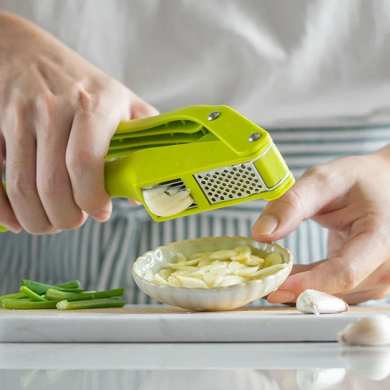 2 في 1 آلة تقطيع الثوم والقطاع - مراجعة Kitchen Gadgets Gift وسعره