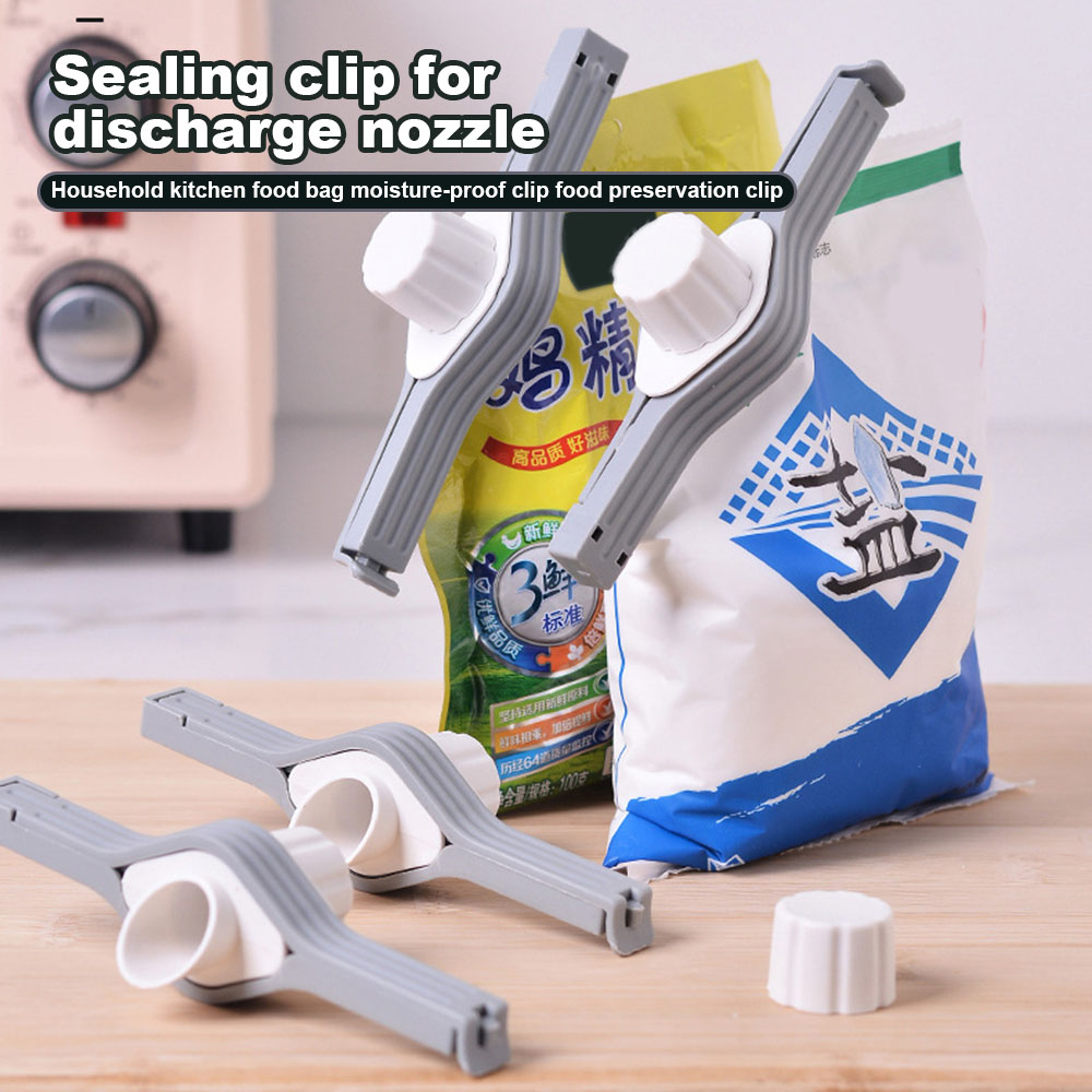مشابك عزل أكياس الطعام مع فوها - مراجعة Kitchen Gadgets Small وسعره